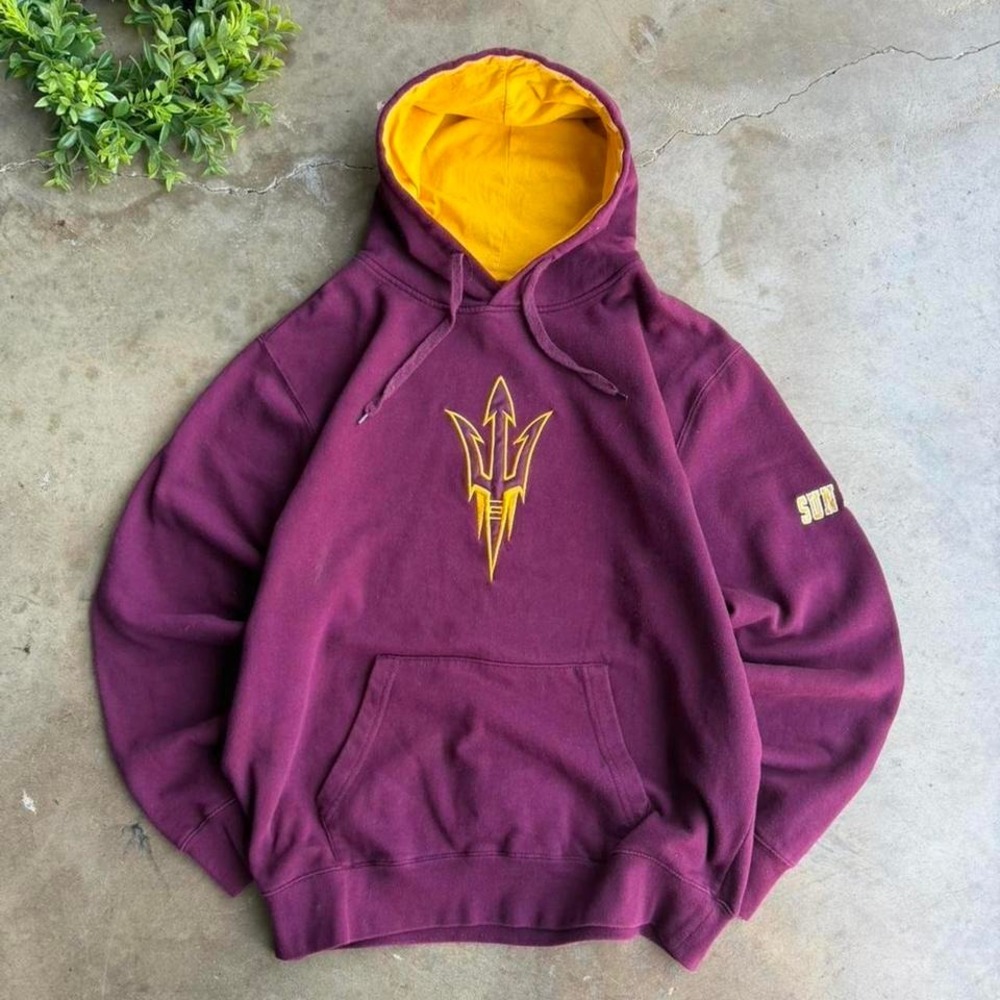 Vintage 90s Arizona State University sun devils hoodie